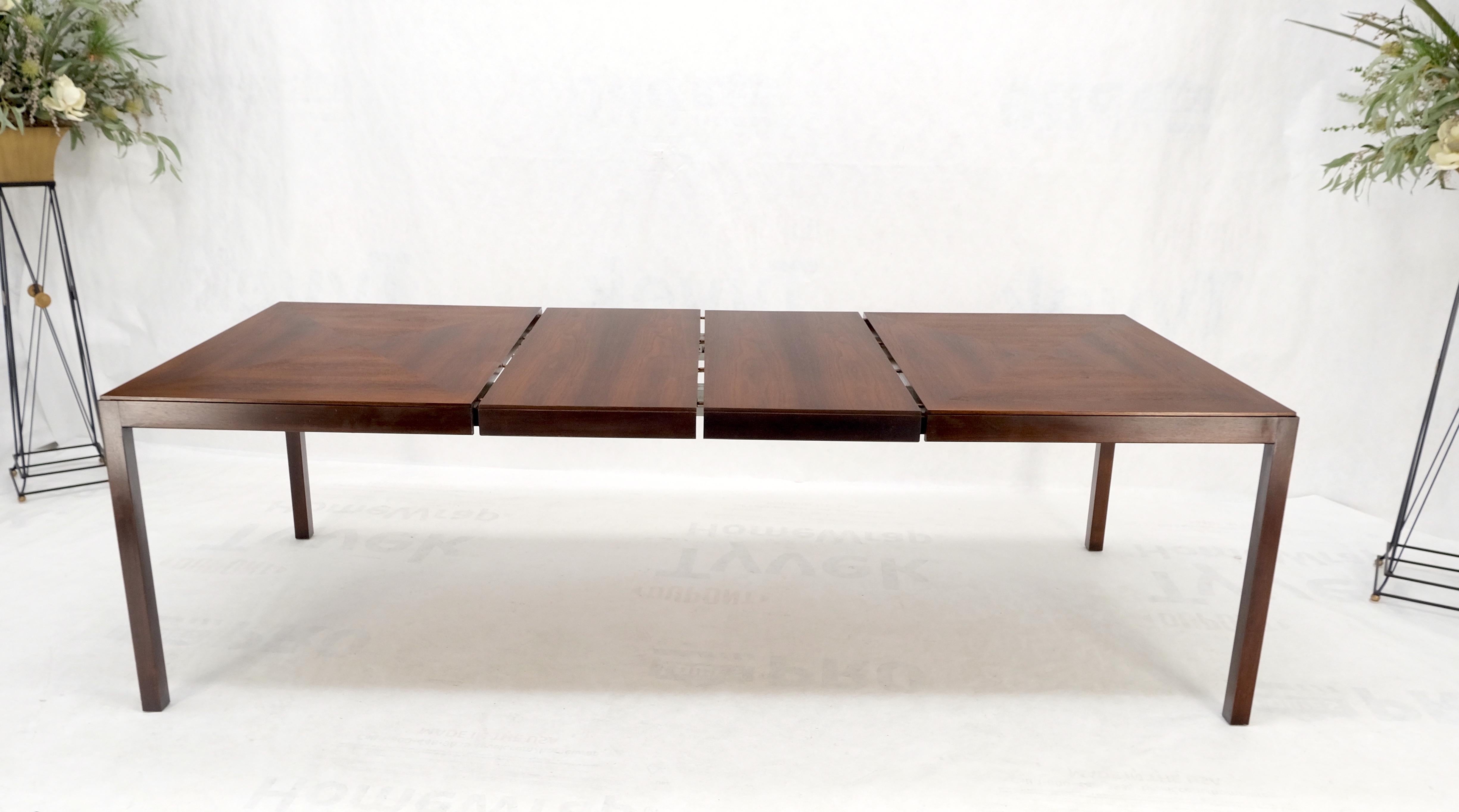 20th Century John Stuart Two Tone Leaves Mid-Century Modern Rectangle Dining Table Mint! For Sale
