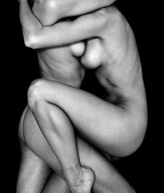 Couple Entwined 1991 platinum print by John Swannell