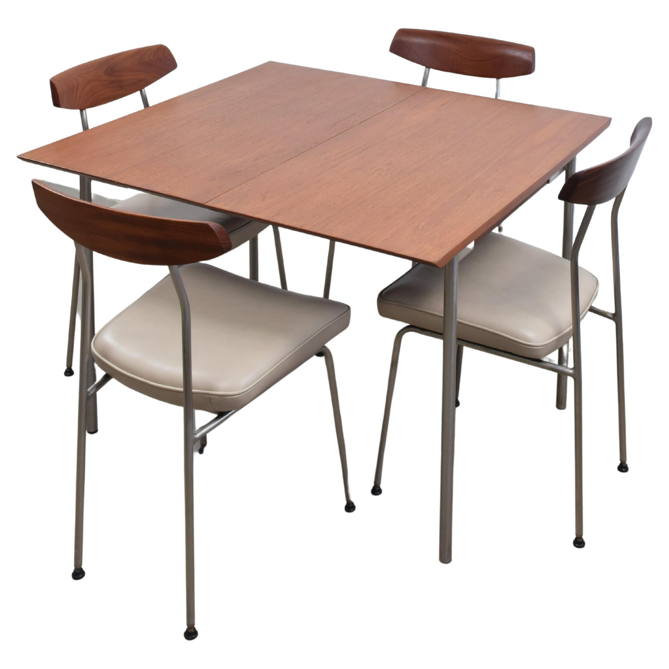John & Sylvia Reid for Stag, S-Range Dining Suite, 4 Chairs and Extending Table