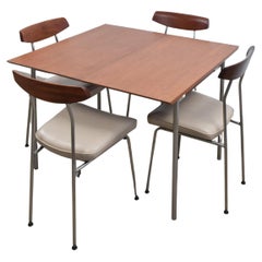 Vintage John & Sylvia Reid for Stag, S-Range Dining Suite, 4 Chairs and Extending Table