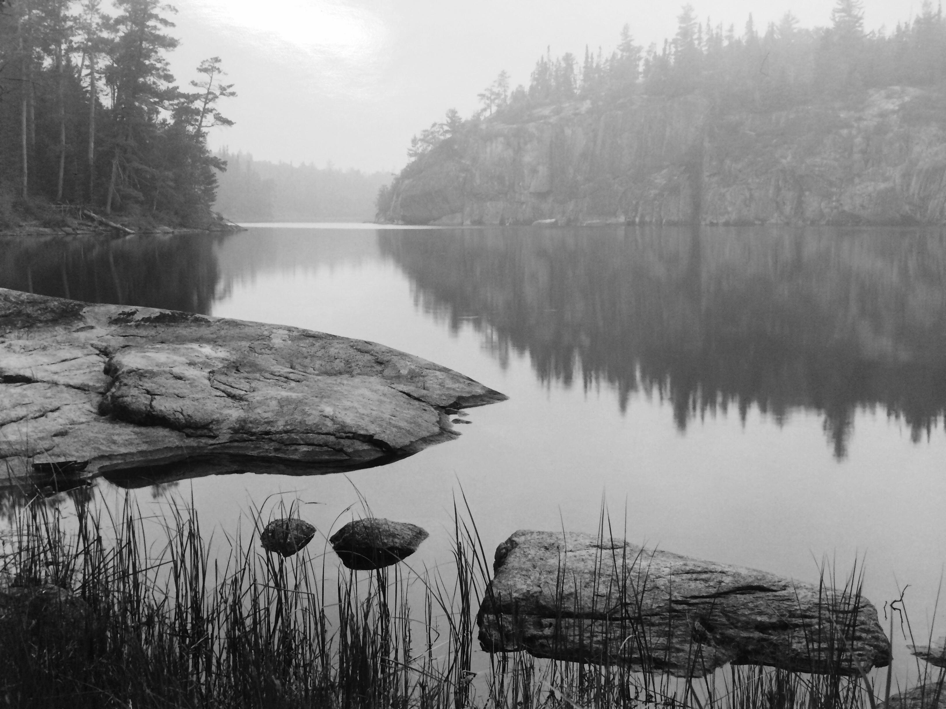 John Szarkowski  Black and White Photograph - Crooked Lake, 1961