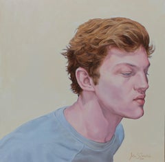 "Sebastian" (2014) By John Tarantola, Realist Portrait Oil Painting