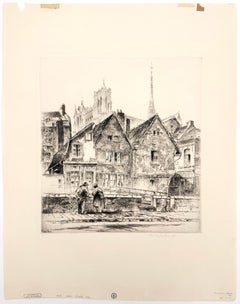 Amiens; The Cathedral of Notre Dame, from the Lower Town