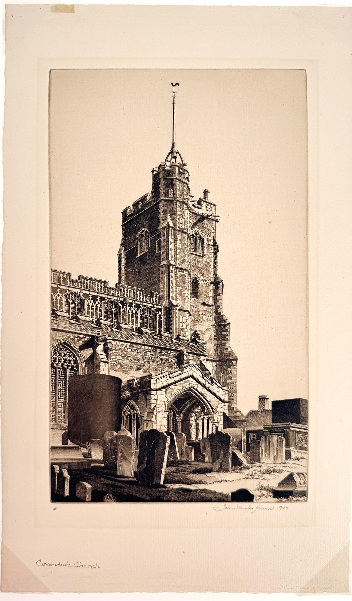 Chiesa di Cavendish - Print di John Taylor Arms