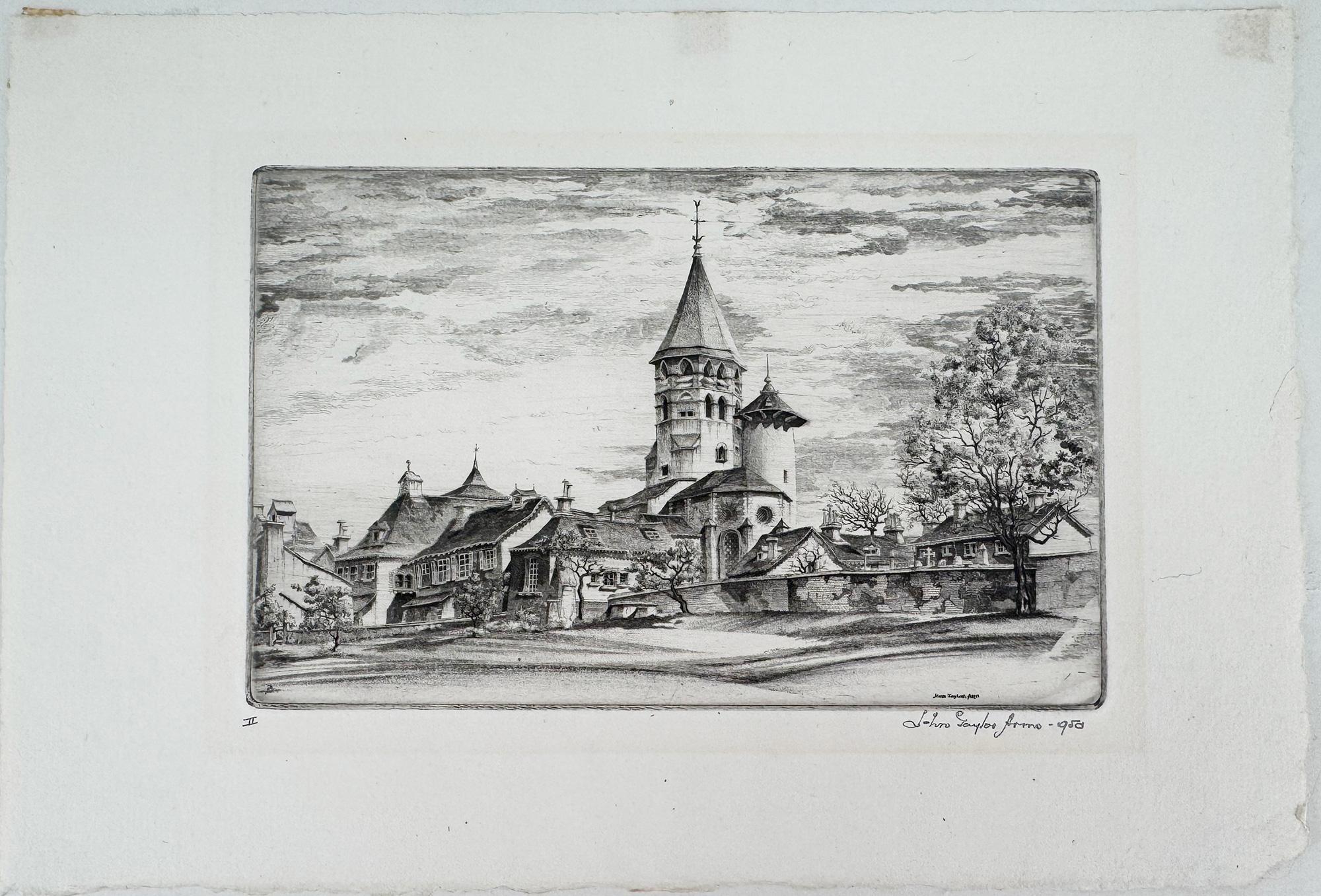 Ceignac (Aveyron) - Print by John Taylor Arms