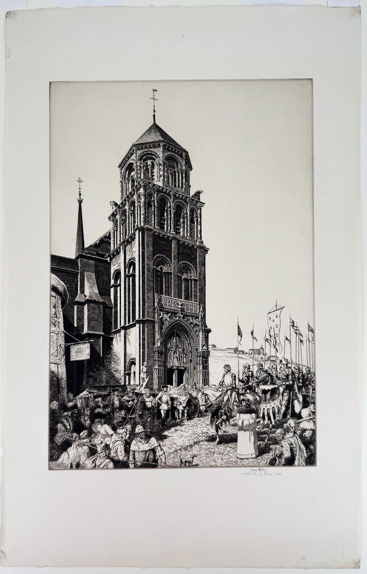 Mittelalterliche Prachtentfaltung – Print von John Taylor Arms