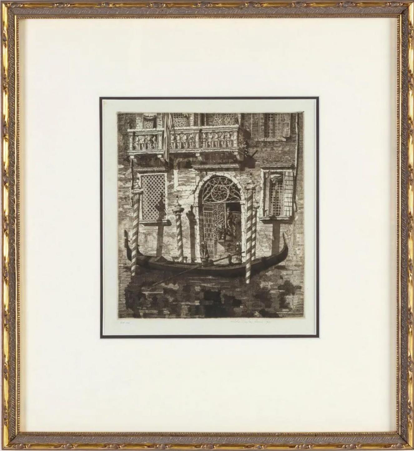 Palazzo dell'Angelo - Print by John Taylor Arms