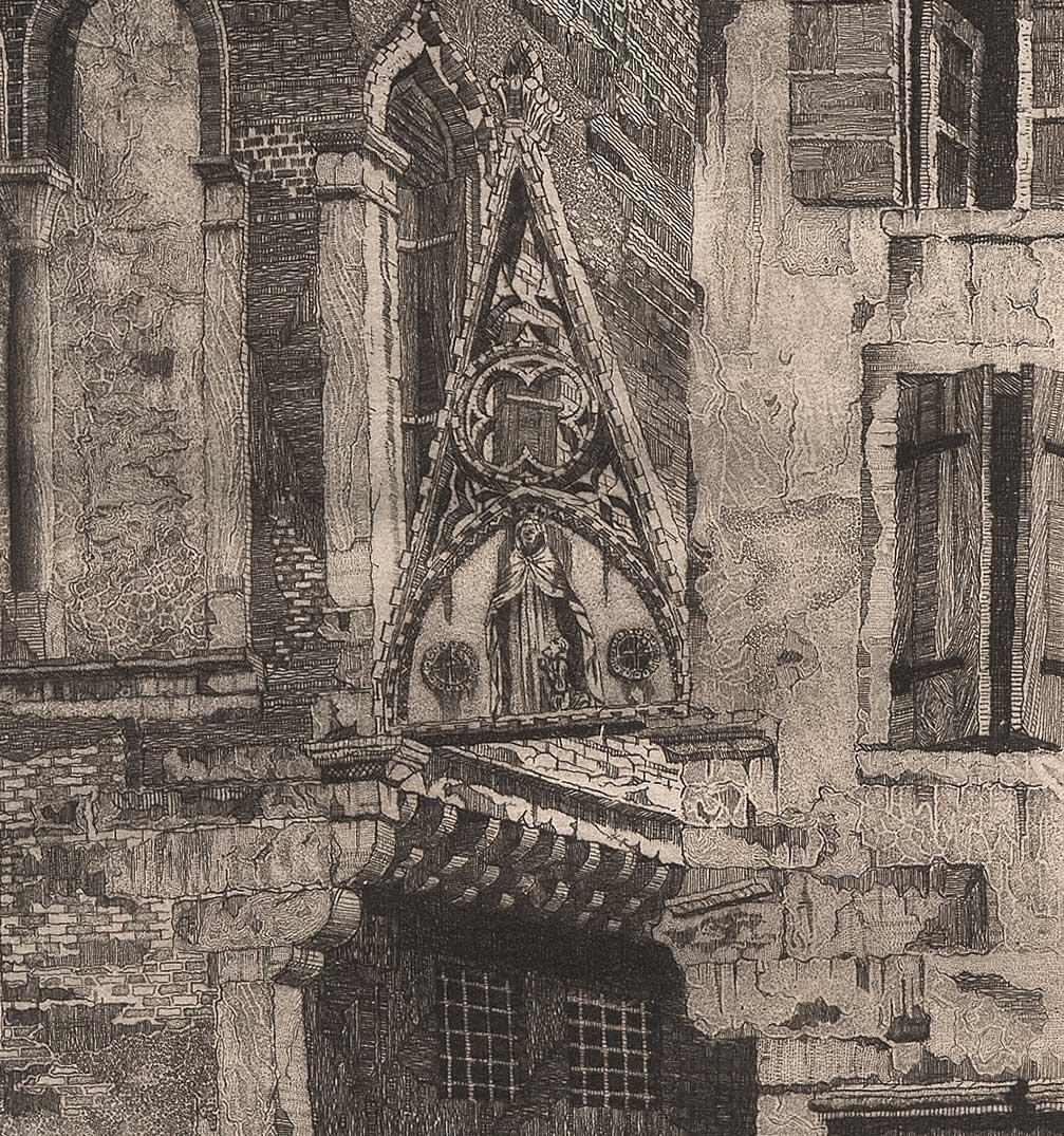 Porta del Paradiso (The Door to Paradise, Venice Italy - Print by John Taylor Arms