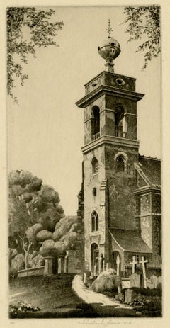 Stranger in England, St. Lawrence, West Wycombe, Buckinghamshire