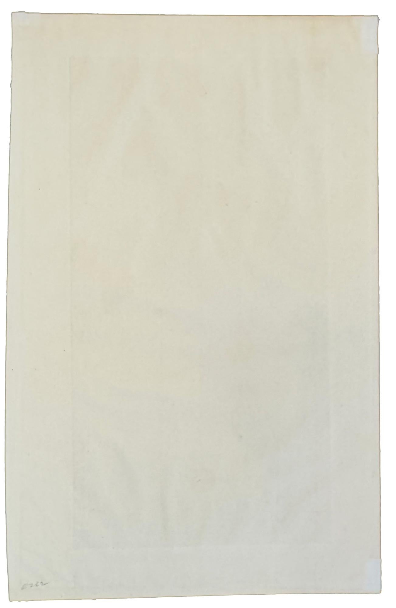 Luz solar sobre Stone; Caudebec-en-Caux - Print moderno estadounidense de John Taylor Arms