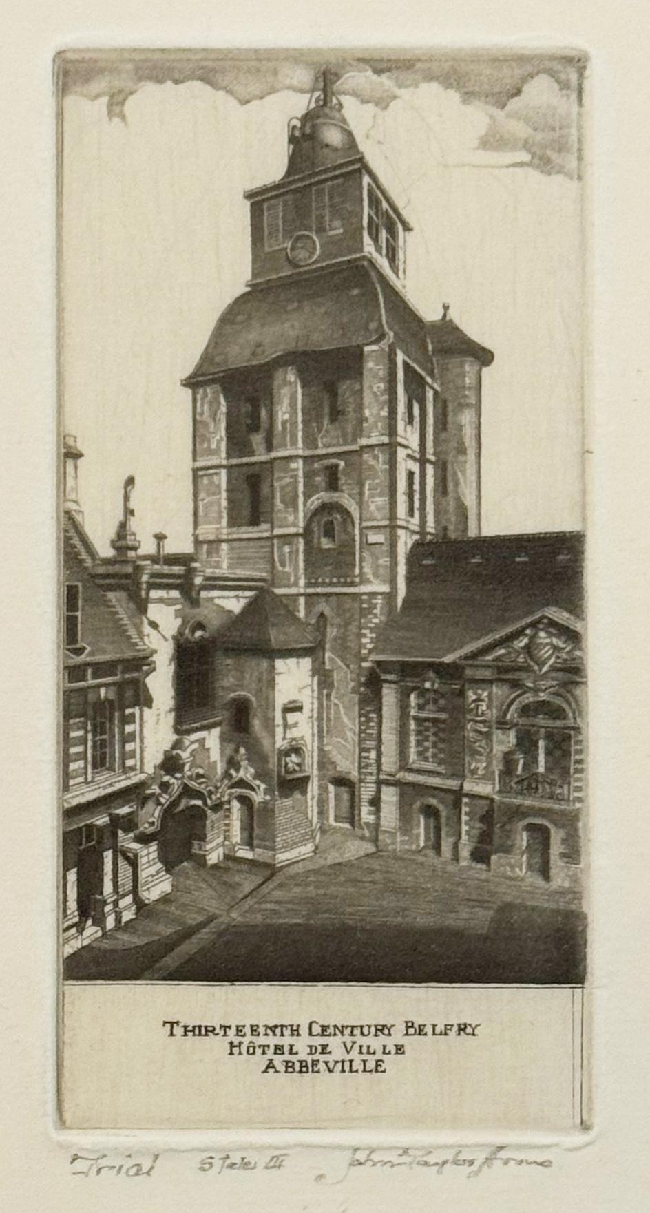 Campanario del siglo XIII; Hôtel De Ville, Abbeville