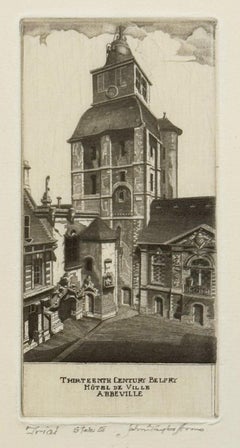 Campanario del siglo XIII; Hôtel De Ville, Abbeville