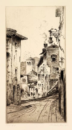 Rue ombrienne ; rue d'Assise