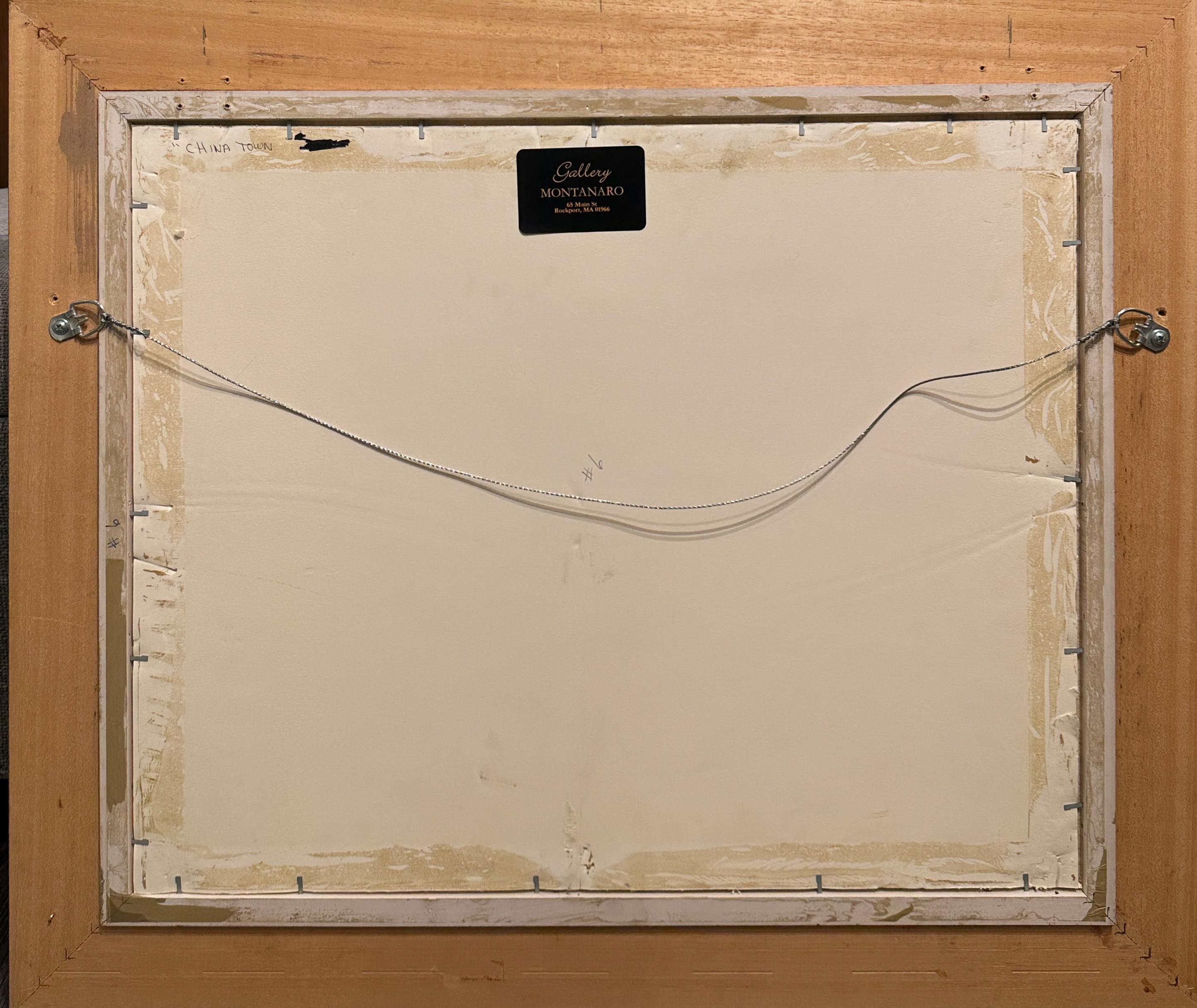 L'artista impressionista contemporaneo John Terelak dipinge un paesaggio urbano in vendita 2
