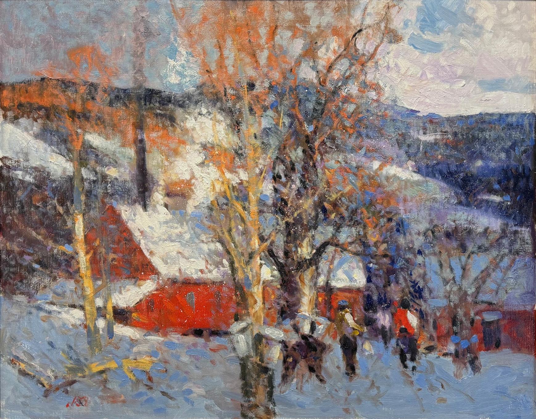 Landscape Painting di John Terelak - Sugarello precoce