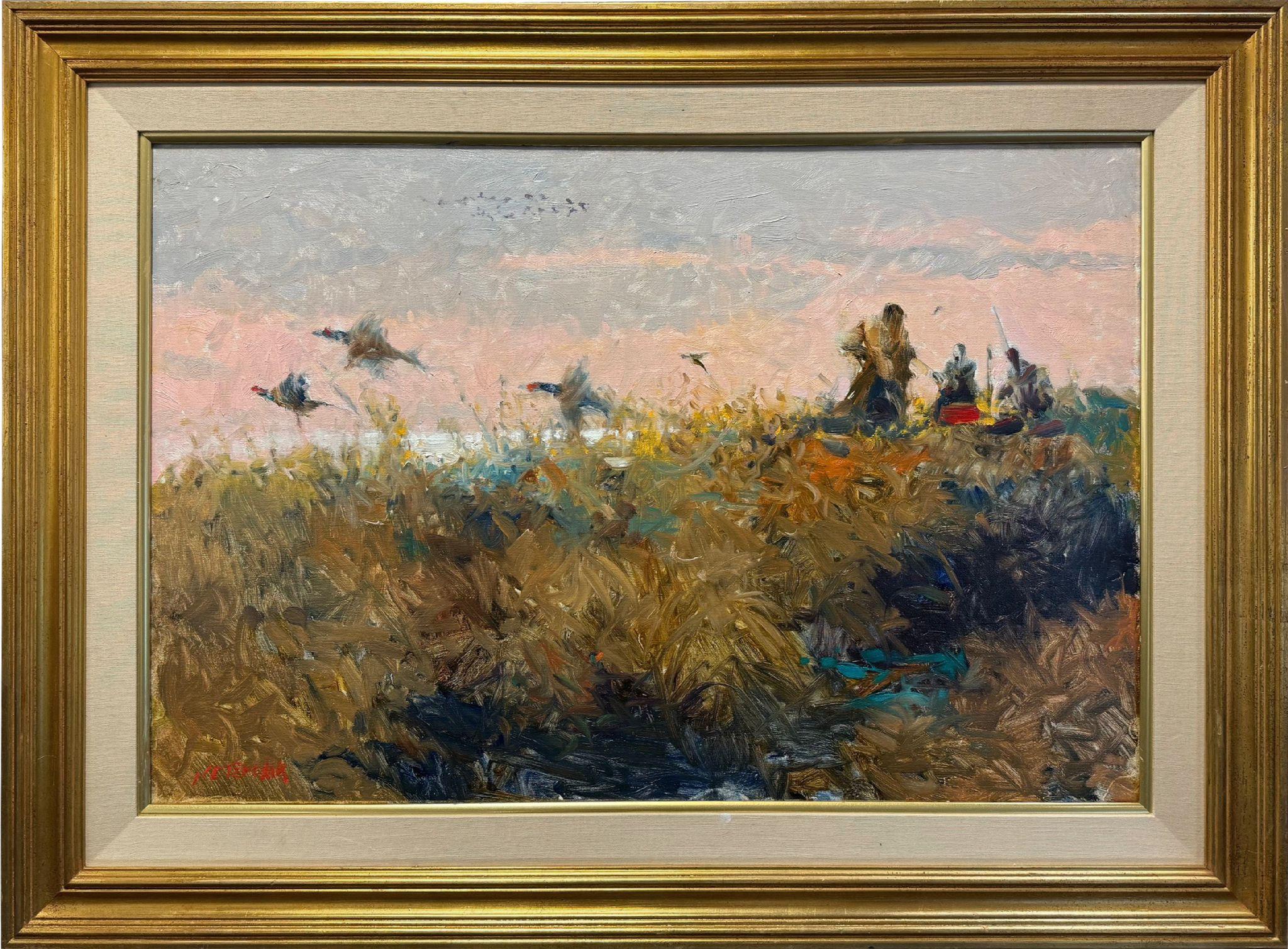 Caza del faisán - Painting de John Terelak