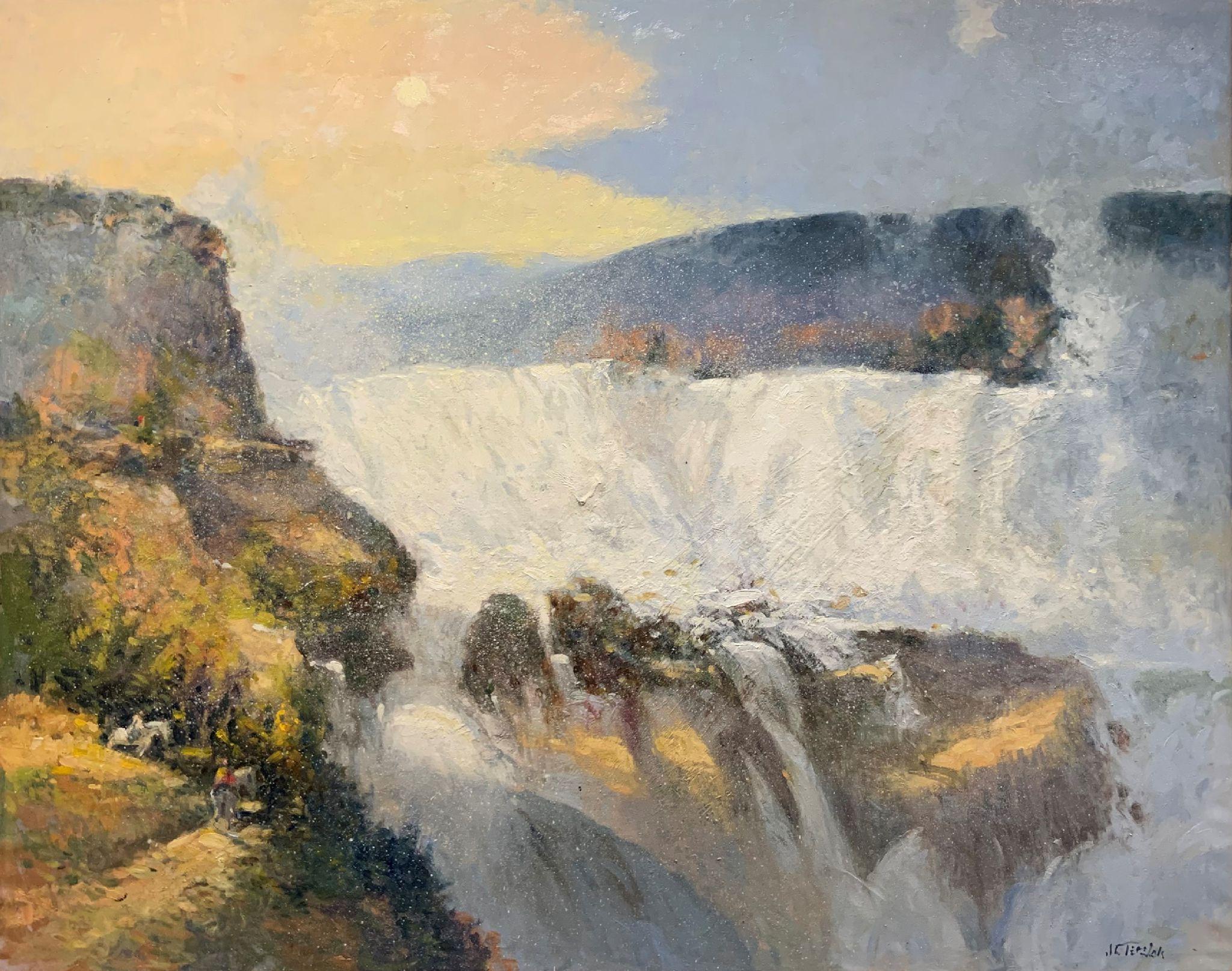 John Terelak Landscape Painting - Waterfalls