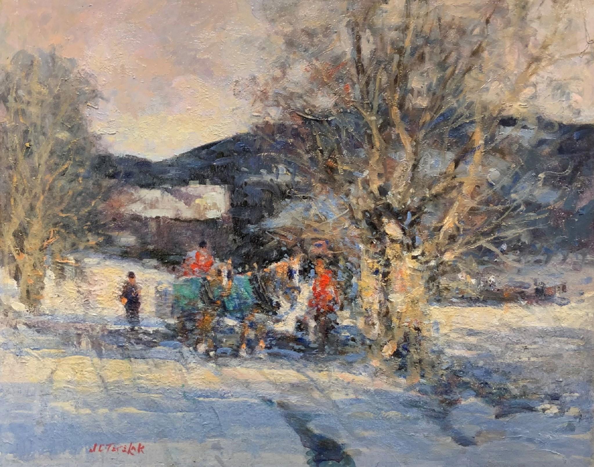 John Terelak Landscape Painting - Winter's Day