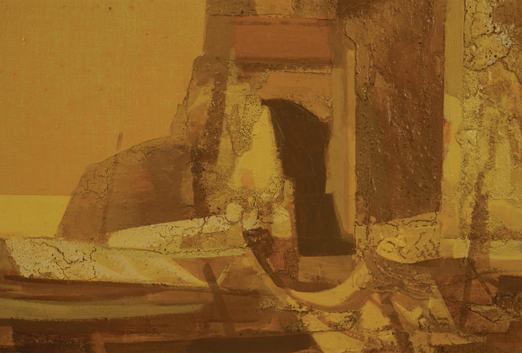 John Teyral (Amerikaner, 1912-1999)
Fischerdorf, Sizilien, ca. 1965
Öl auf Leinwand
Signiert oben rechts
37,5 x 44,5 Zoll, gerahmt

John Teyral war einer der bekanntesten Künstler in Cleveland. Er stellte in Galerien im ganzen Land aus und war