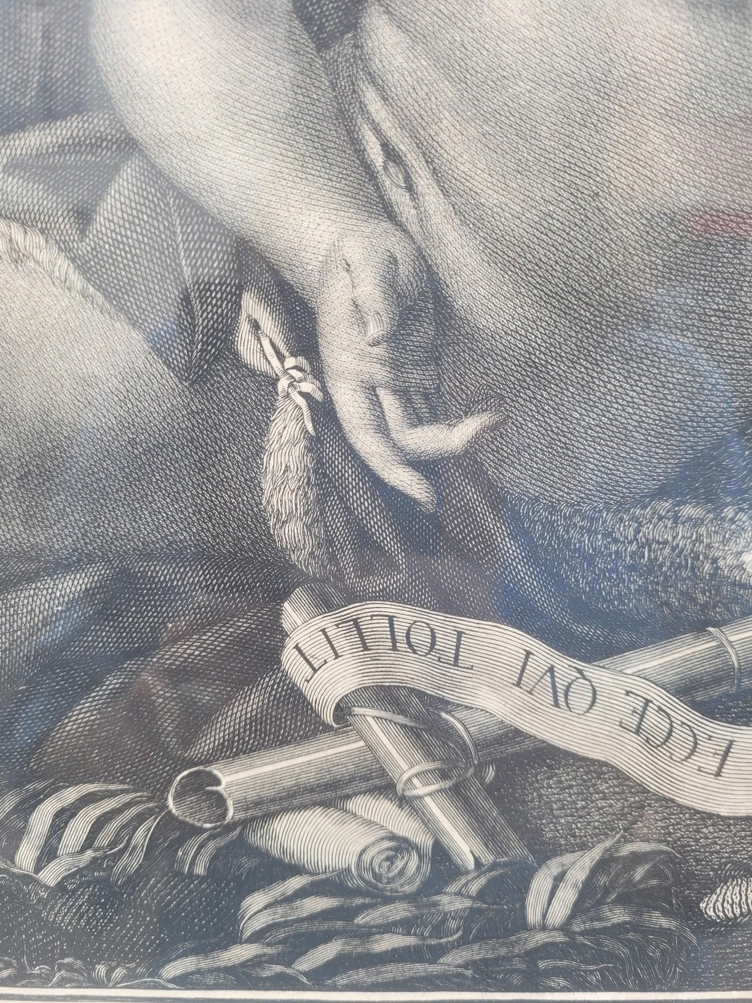 Français John The Baptist, Gravure encadrée, 19e siècle en vente
