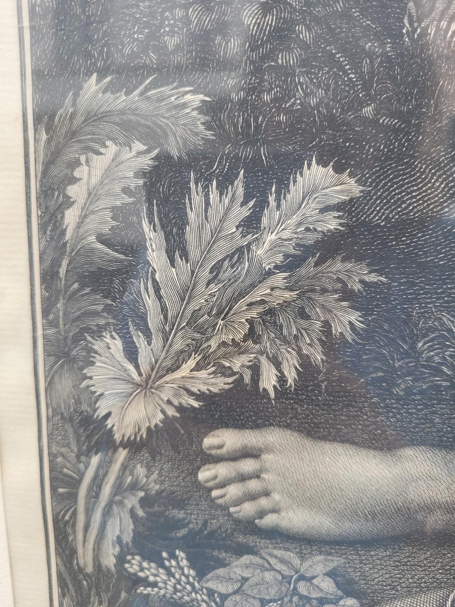 XIXe siècle John The Baptist, Gravure encadrée, 19e siècle en vente