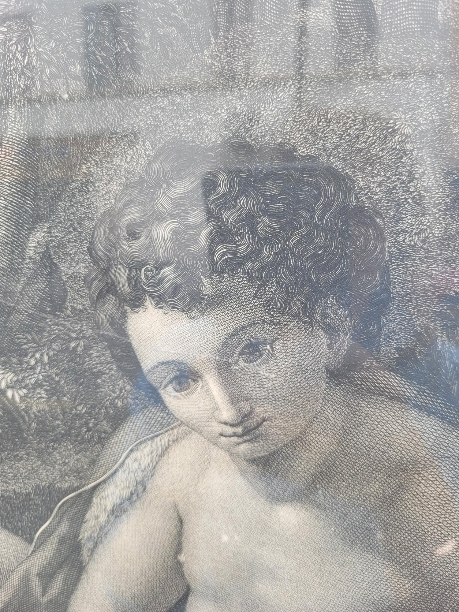 John The Baptist, Gravure encadrée, 19e siècle en vente 1
