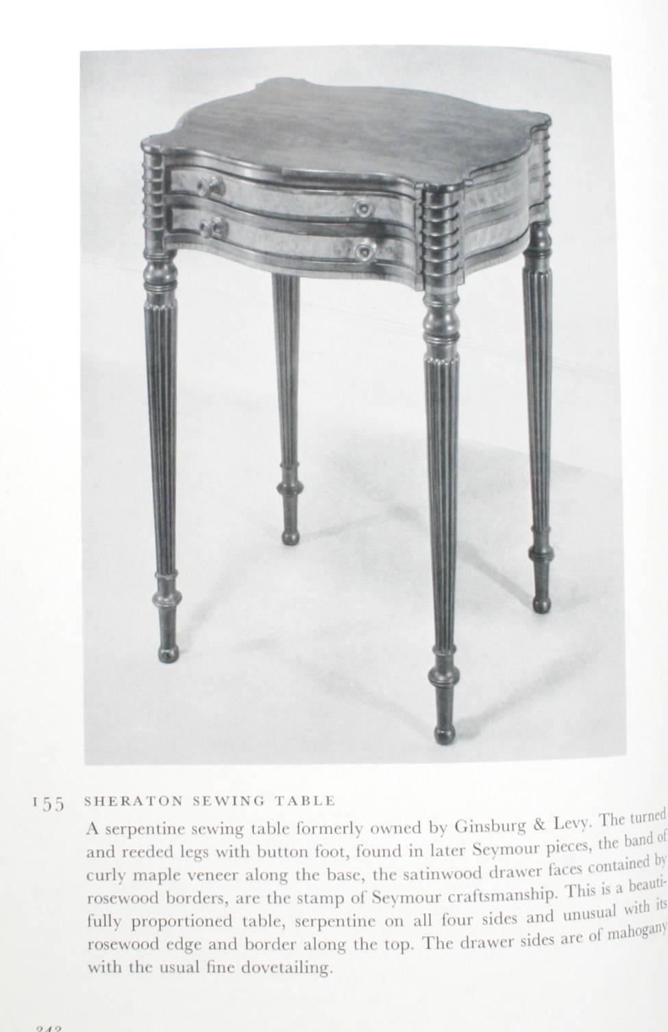 John & Thomas Seymour Cabinet Makers in Boston 1794-1816 with Supplement For Sale 3