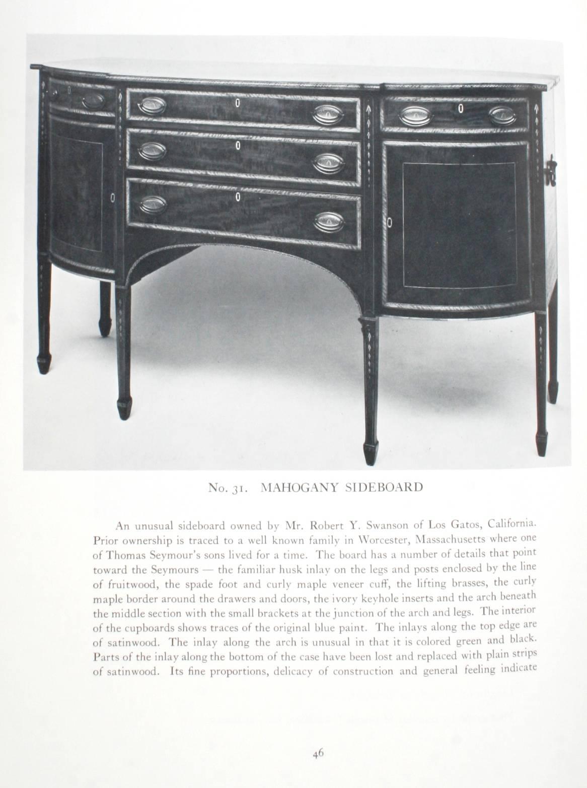 John & Thomas Seymour Cabinet Makers in Boston 1794-1816 mit zusätzlicher Ergänzung im Angebot 10