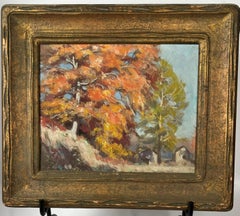 John Turner Sargent Oak Ridge Fall Brown County Indiana Impressionist Painting