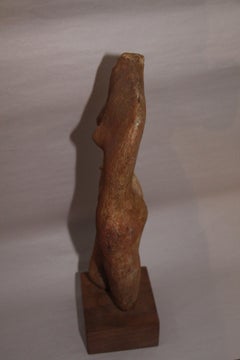 Sculpture figurative en terre cuite de John Tuska