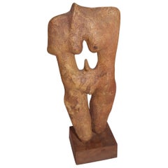 Escultura figurativa en terracota John Tuska