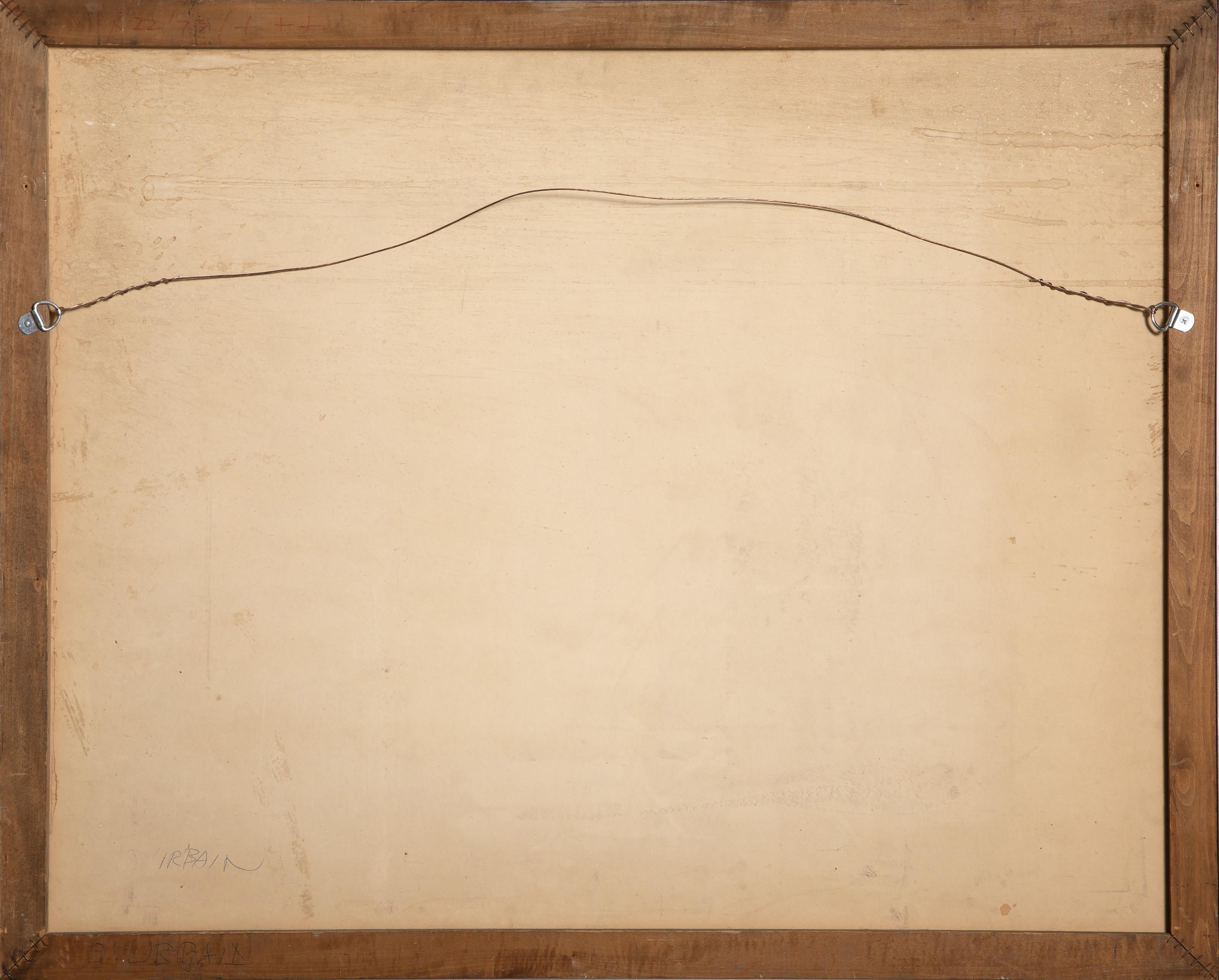 Covoni, pittura acrilica minimalista di John Urbain 4