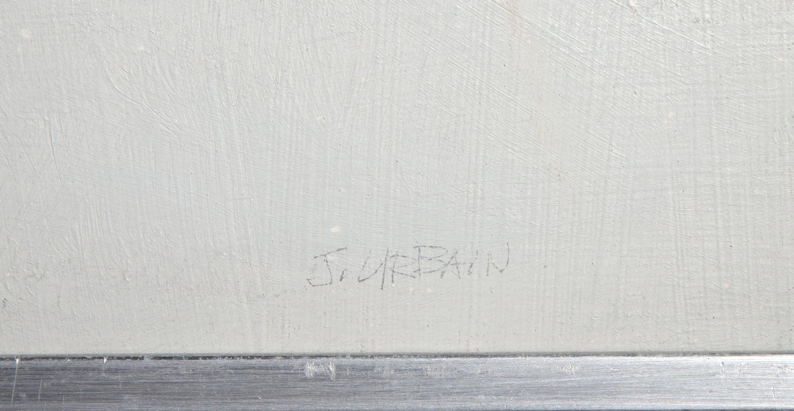 Covoni, dipinto di paesaggio minimalista di John Urbain 2