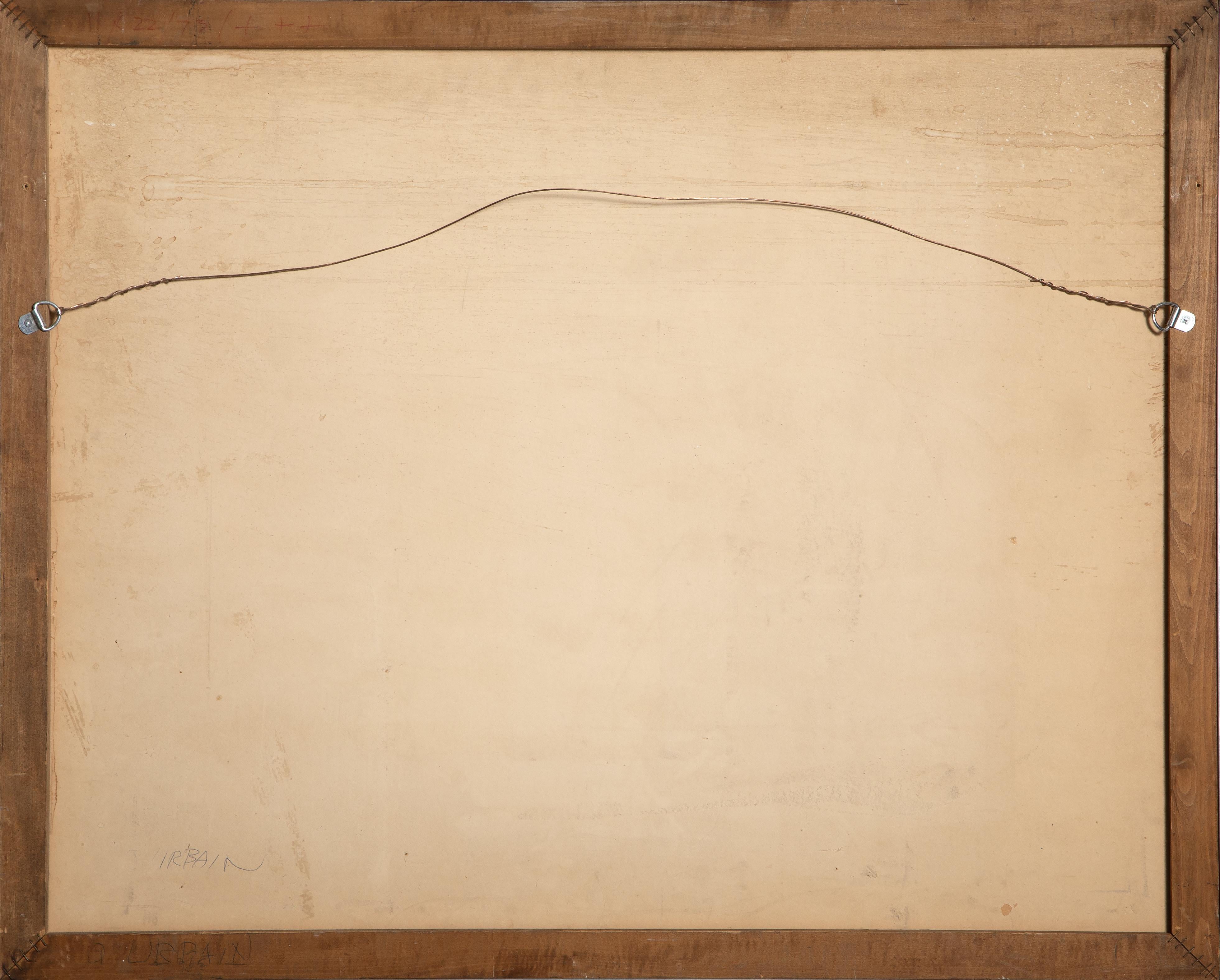 Covoni, dipinto di paesaggio minimalista di John Urbain 3