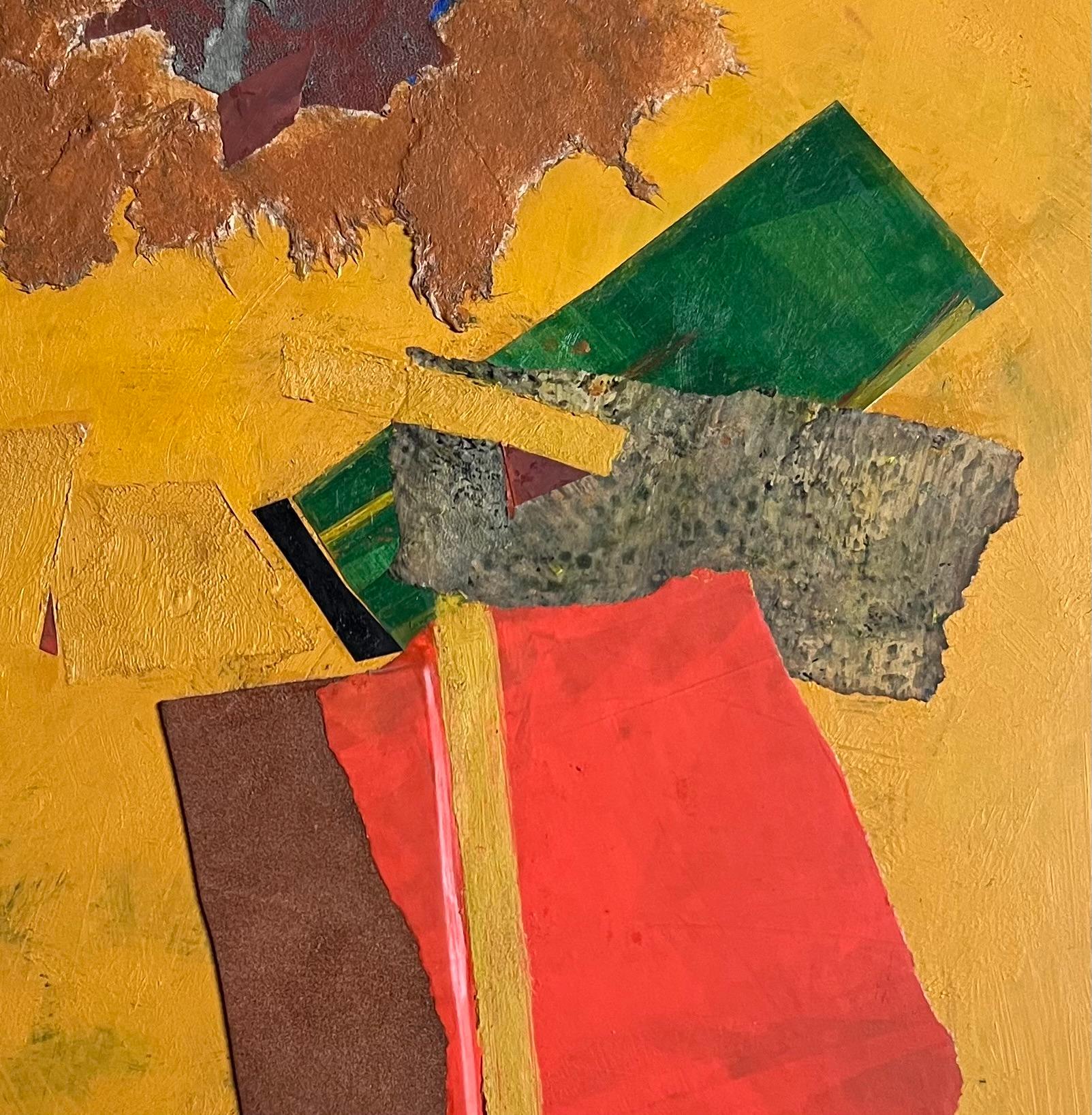 Yellow sky - Painting by John Urbain