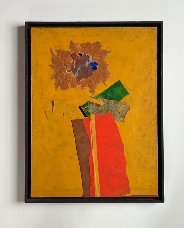 John Urbain Abstract Painting - Yellow sky