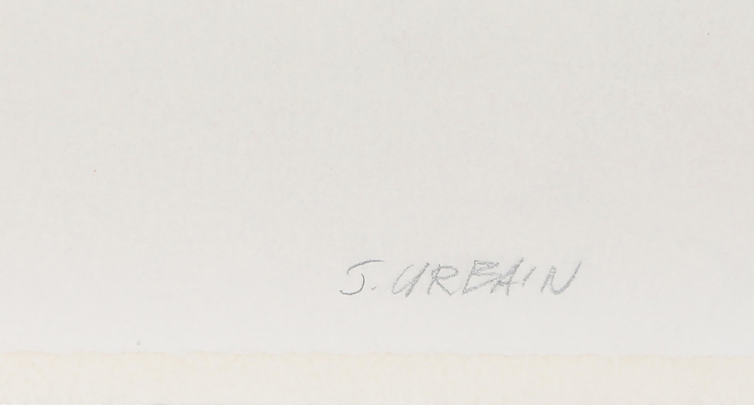 Pendulum, Modern Lithograph by John Urbain For Sale 3
