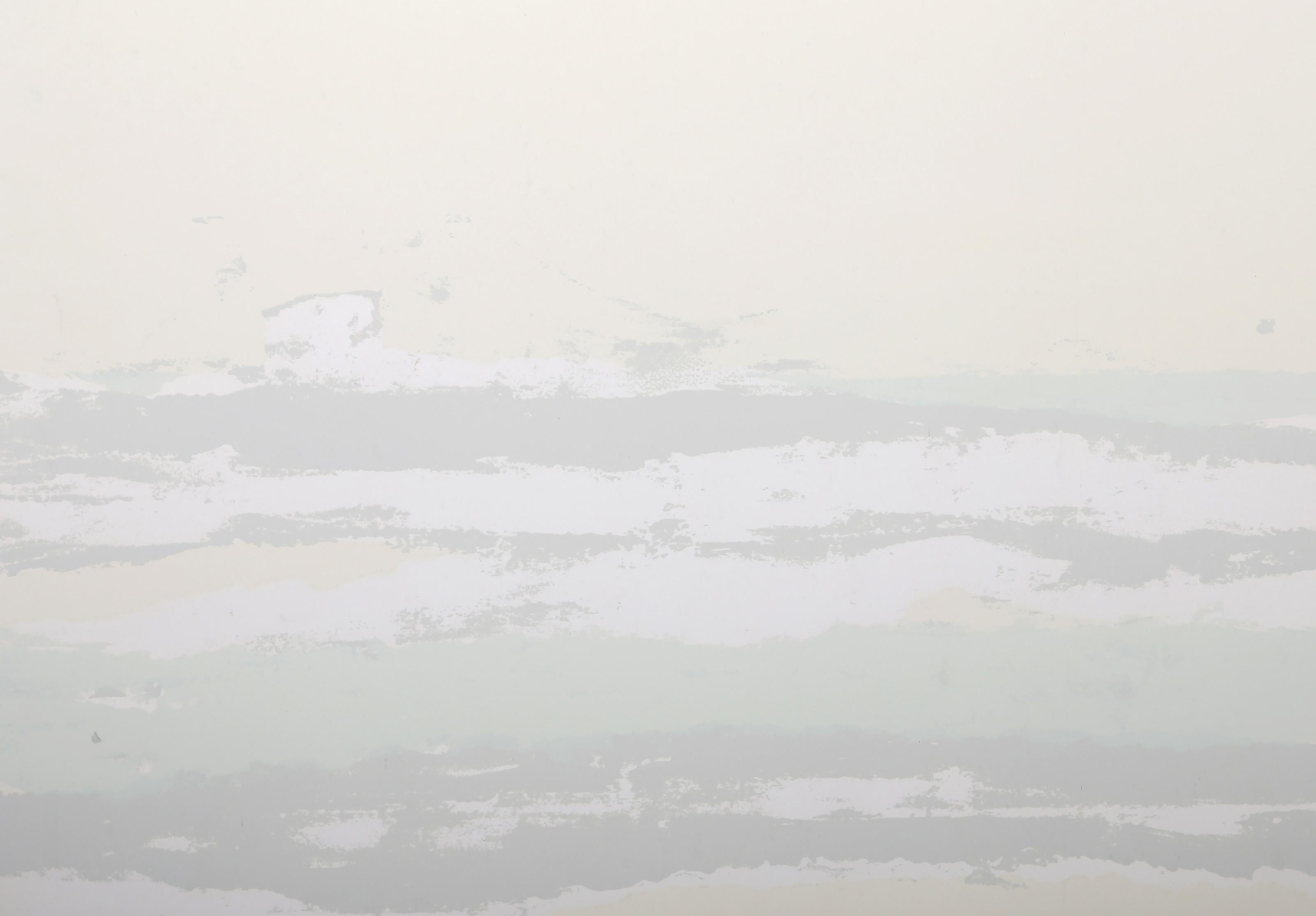 Winterscape, Modern Screenprint by John Urbain For Sale 1