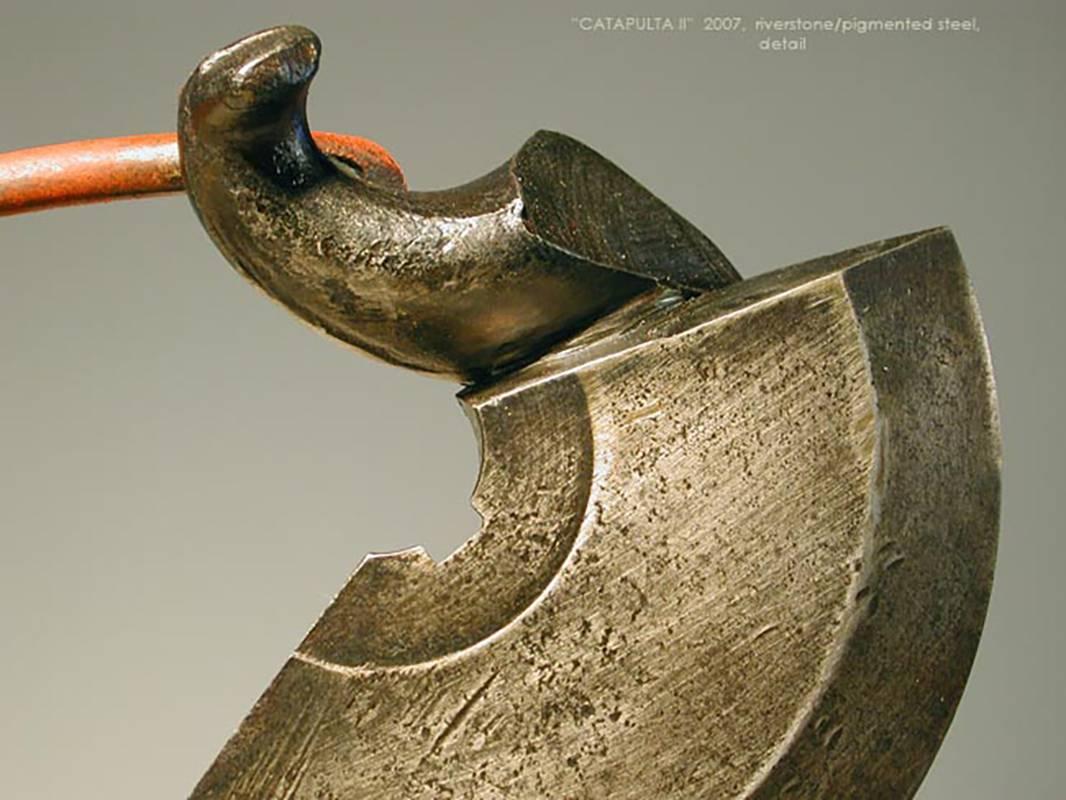BATON (Catapulta II) (Geometrische Abstraktion), Sculpture, von John Van Alstine