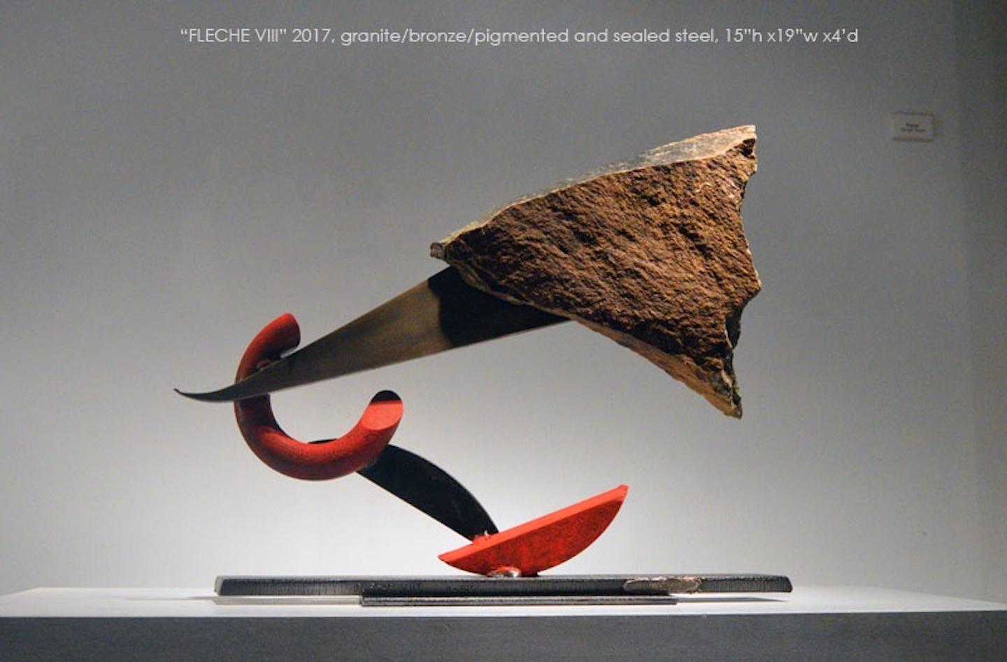 Fleche VIII - Sculpture by John Van Alstine