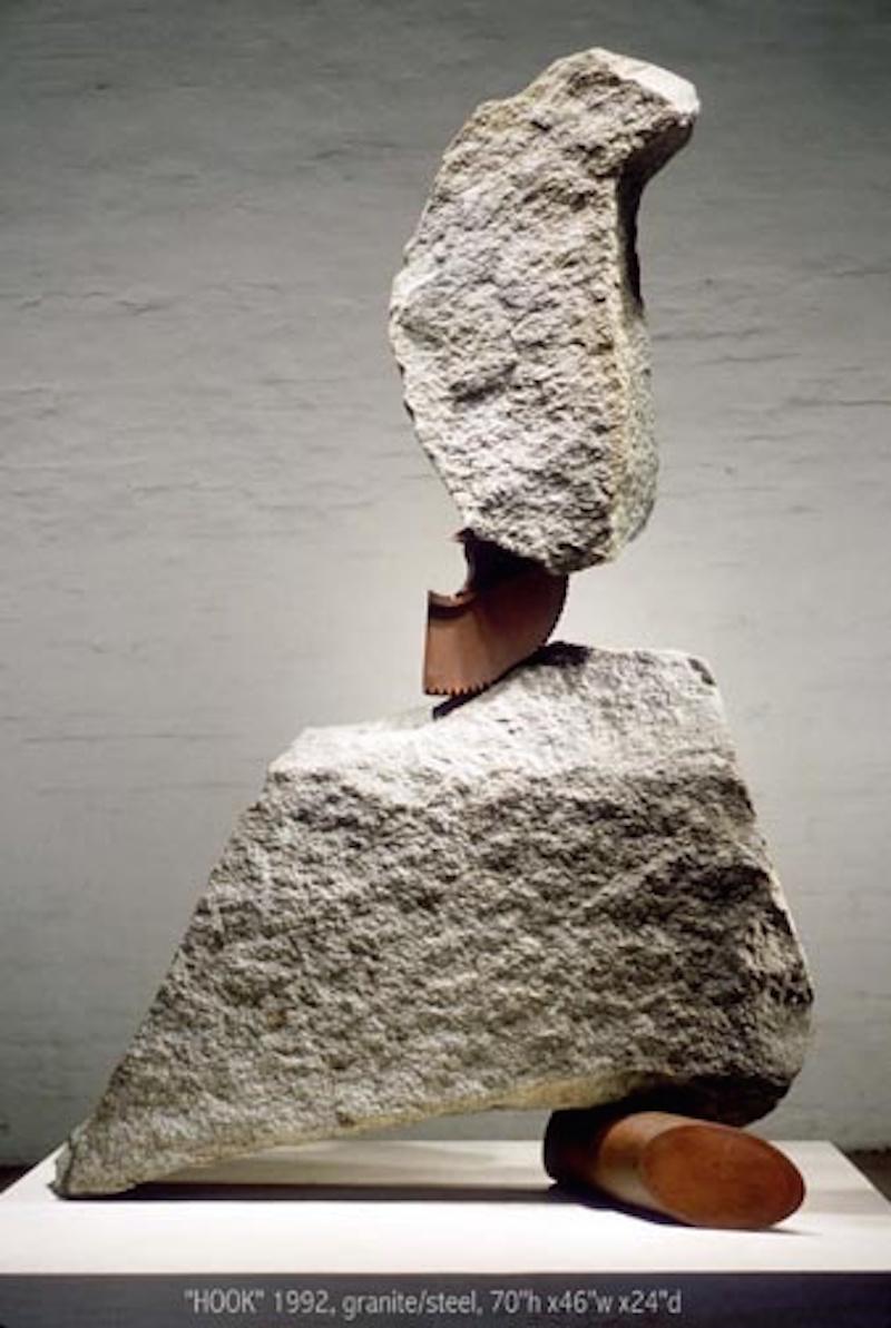 John Van Alstine Abstract Sculpture - Hook