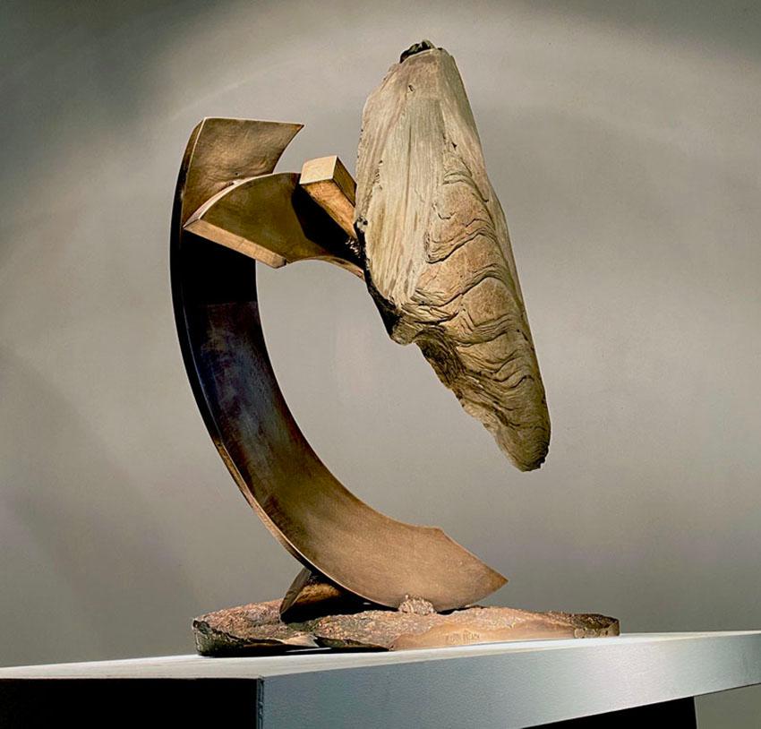 Hudson Breach 2020 - Sculpture by John Van Alstine