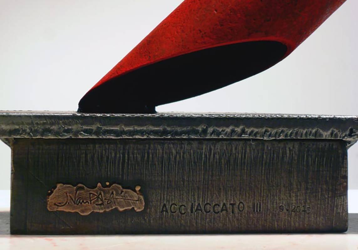John Van Alstine - ACCIACCATO III, Escultura 2015 en venta 1