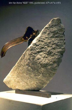 John Van Alstine, ADZE, Sculpture 1990