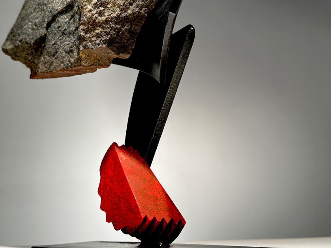 John Van Alstine, Paisaje de las cataratas Auger (fondo del engranaje), Escultura 2023 en venta 4
