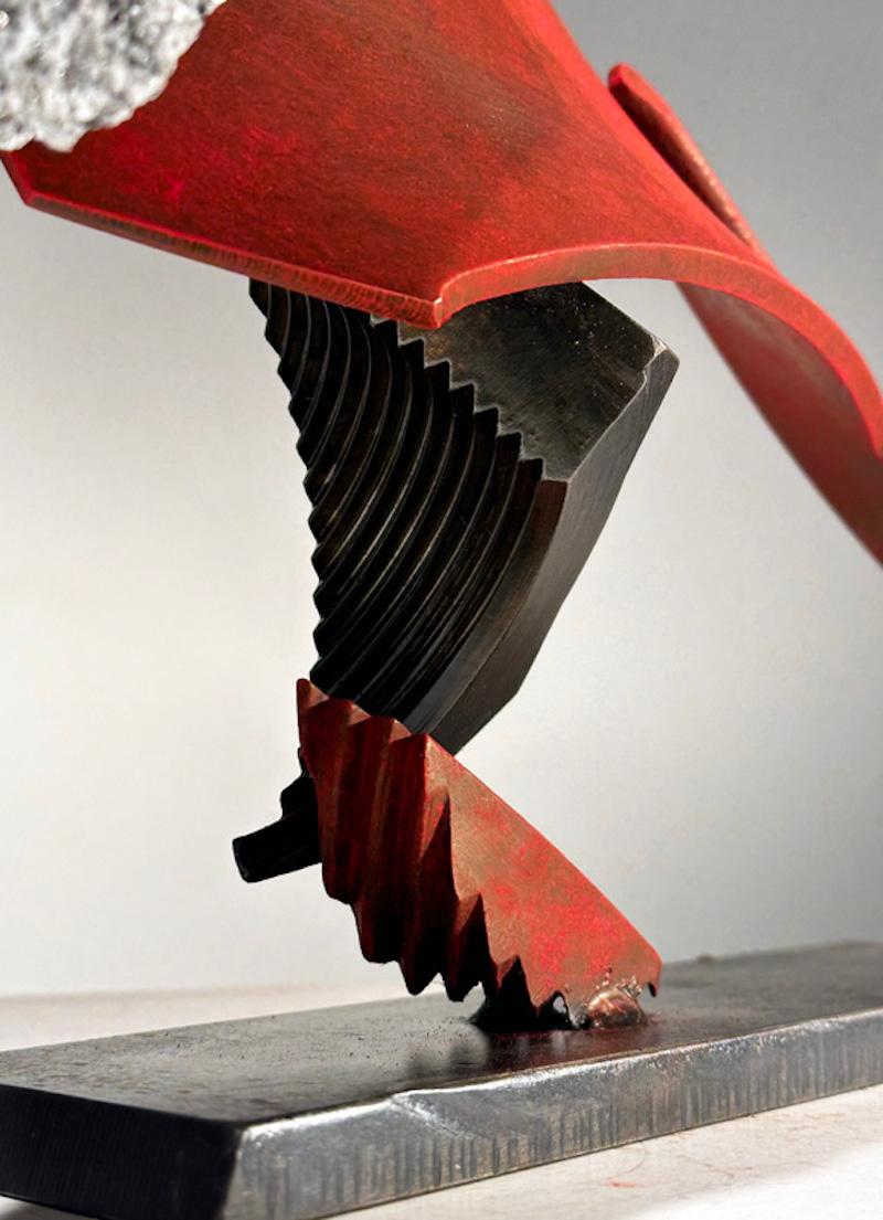 John Van Alstine, Auger Falls Landscape (Ohne Gear), Skulptur 2024 im Angebot 4