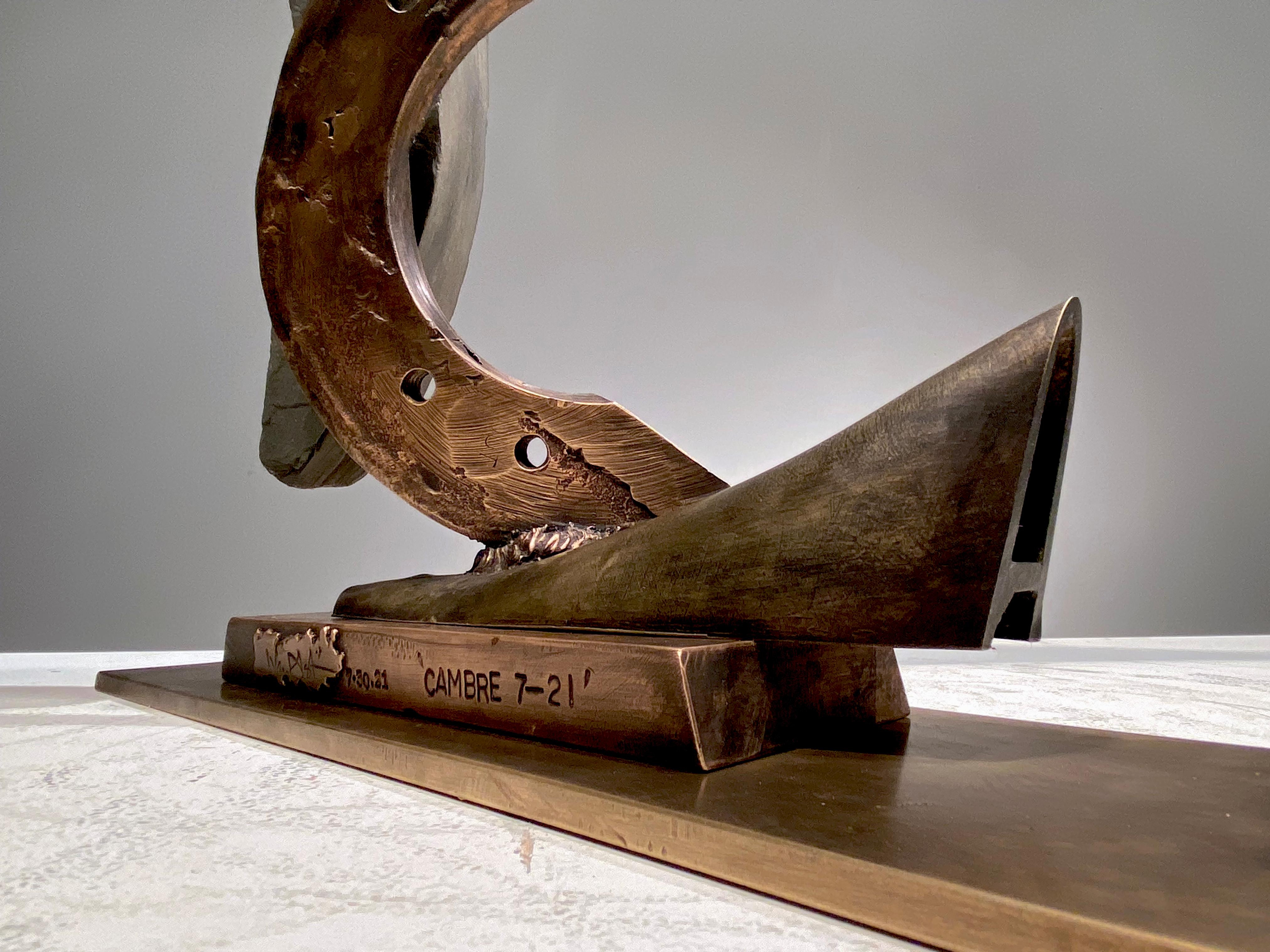 John Van Alstine, Cambre 7-21, Sculpture 2021 For Sale 2