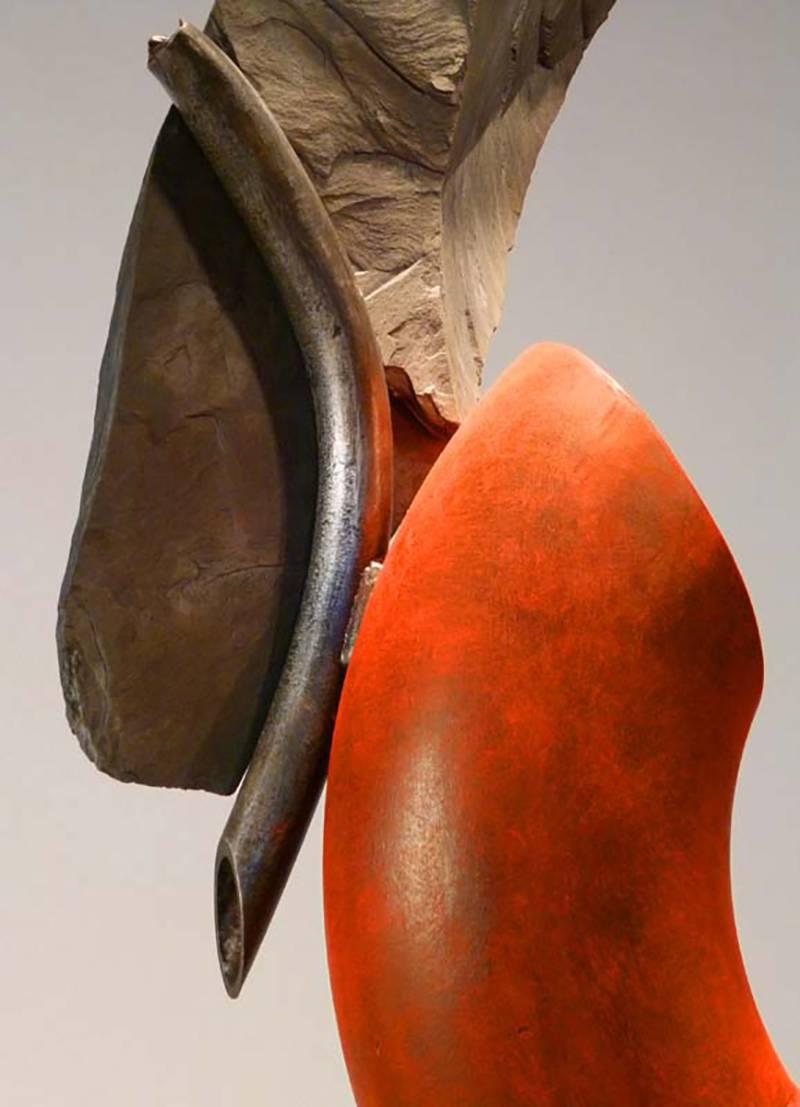 John Van Alstine - Cambre V (Slate), sculpture 2012 en vente 3