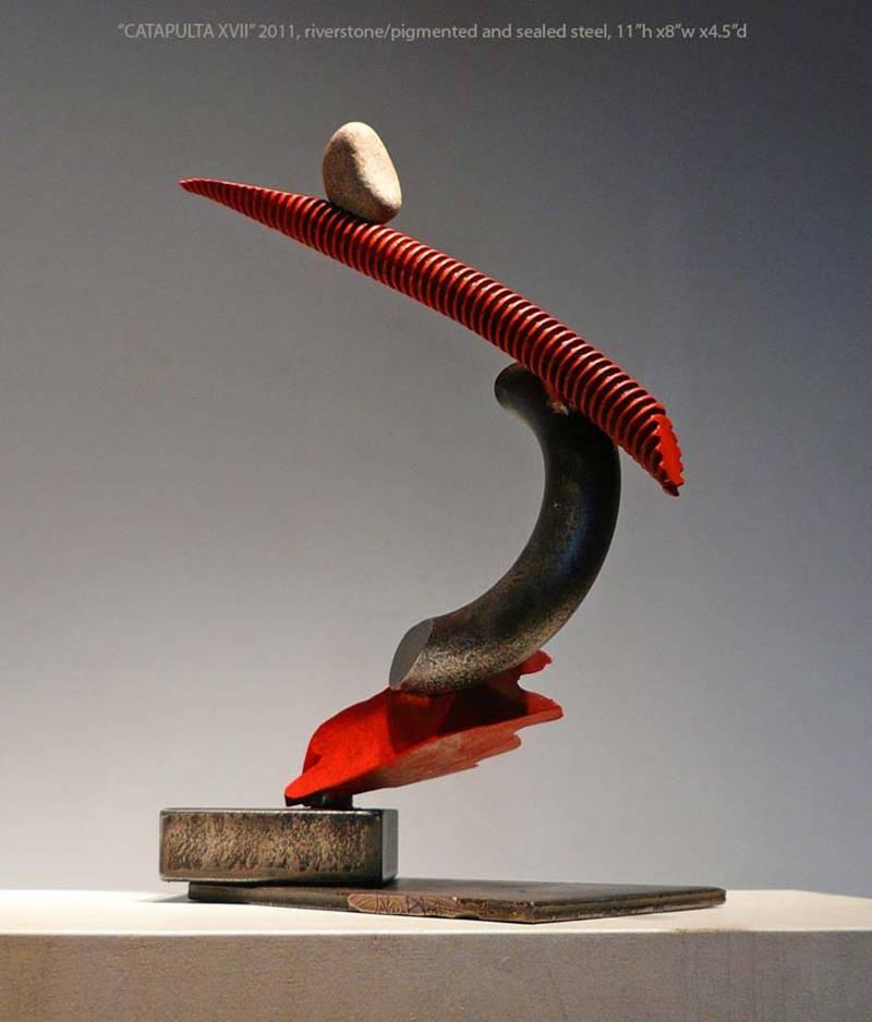 John Van Alstine – Catapulta XVII, Skulptur 2010 im Angebot 1