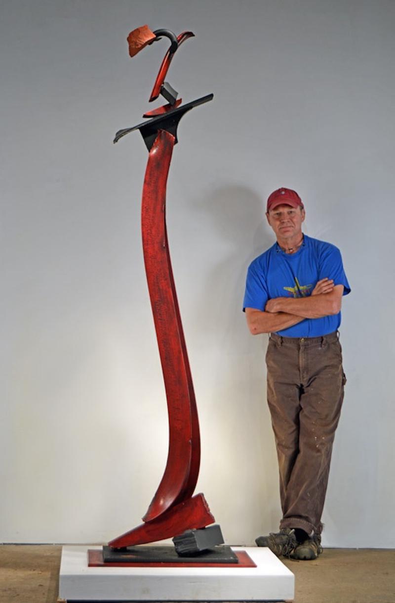 John Van Alstine - Columna 7-16, Escultura 2016 en venta 1